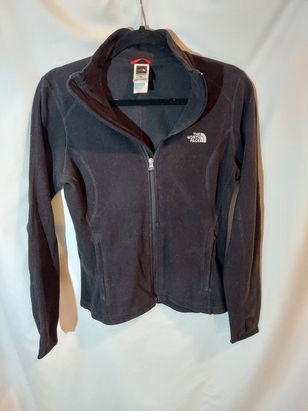 The North Face Women's Full-Zip Lightweight Fleece Jacket Black Size M